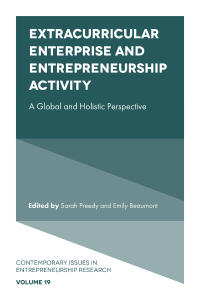 Cover image: Extracurricular Enterprise and Entrepreneurship Activity 9781803823720