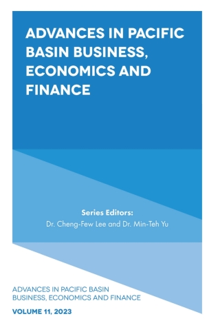 Cover image: Advances in Pacific Basin Business, Economics and Finance 9781803824024