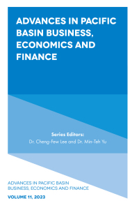Cover image: Advances in Pacific Basin Business, Economics and Finance 9781803824024