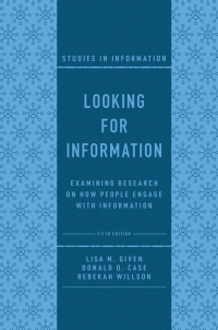 Cover image: Looking for Information 5th edition 9781803824246