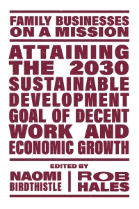 صورة الغلاف: Attaining the 2030 Sustainable Development Goal of Decent Work and Economic Growth 9781803824901