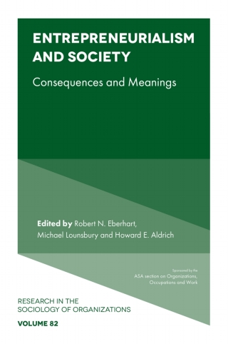Cover image: Entrepreneurialism and Society 9781803826622