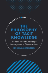 Imagen de portada: The Philosophy of Tacit Knowledge 9781803826783