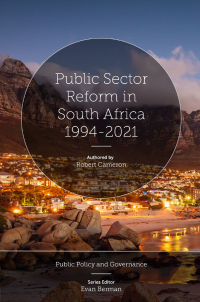 Cover image: Public Sector Reform in South Africa 1994-2021 9781803827360