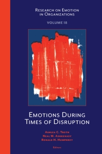 Imagen de portada: Emotions During Times of Disruption 9781803828381
