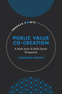 Cover image: Public Value Co-Creation 9781803829623