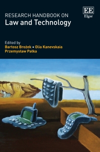 Cover image: Research Handbook on Law and Technology 1st edition 9781803921310
