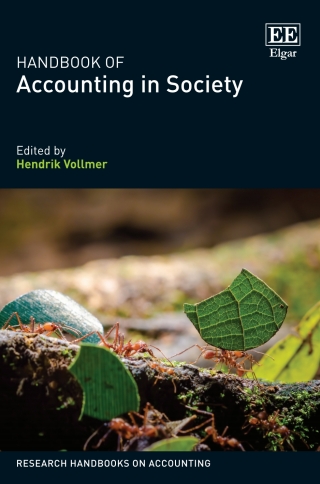 Imagen de portada: Handbook of Accounting in Society 1st edition 9781803921990