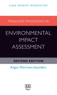 Cover image: Advanced Introduction to Environmental Impact Assessment 2nd edition 9781803922133