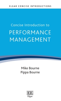 Cover image: Concise Introduction to Performance Management 1st edition 9781803922287