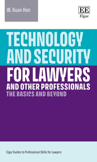 Imagen de portada: Technology and Security for Lawyers and Other Professionals 1st edition 9781803923901