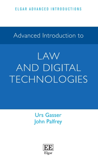 Imagen de portada: Advanced Introduction to Law and Digital Technologies 1st edition 9781803924472