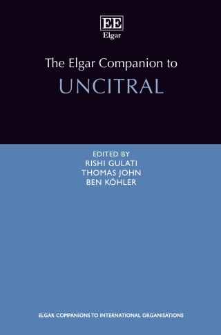 Imagen de portada: The Elgar Companion to UNCITRAL 1st edition 9781803924533