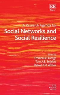 表紙画像: A Research Agenda for Social Networks and Social Resilience 1st edition 9781803925776