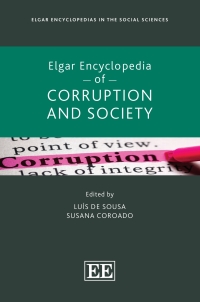 Imagen de portada: Elgar Encyclopedia of Corruption and Society 1st edition 9781803925790