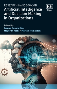 Imagen de portada: Research Handbook on Artificial Intelligence and Decision Making in Organizations 1st edition 9781803926209