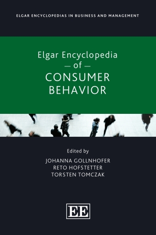 Imagen de portada: Elgar Encyclopedia of Consumer Behavior 1st edition 9781803926261