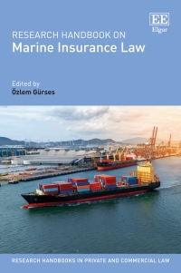Imagen de portada: Research Handbook on Marine Insurance Law 1st edition 9781803926674