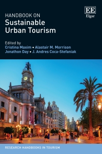 Imagen de portada: Handbook on Sustainable Urban Tourism 1st edition 9781803926735