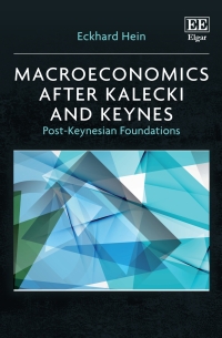 Titelbild: Macroeconomics after Kalecki and Keynes 1st edition 9781803927275