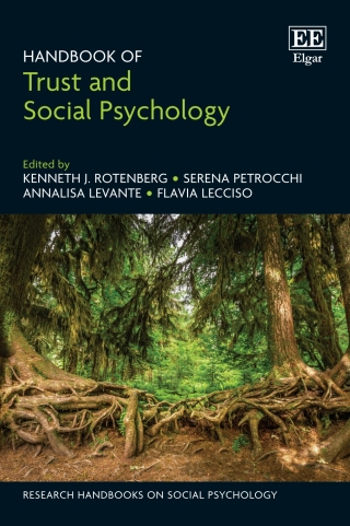 Cover image: Handbook of Trust and Social Psychology 1st edition 9781803929408