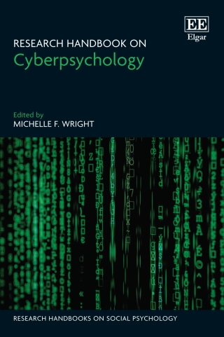 Cover image: Research Handbook on Cyberpsychology 1st edition 9781803929477