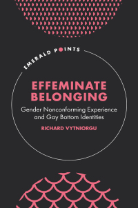 Cover image: Effeminate Belonging 9781804550106