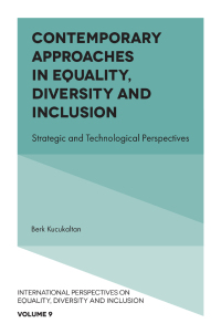 Cover image: Contemporary Approaches in Equality, Diversity and Inclusion 9781804550908