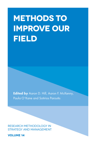 Cover image: Methods to Improve Our Field 9781804553657