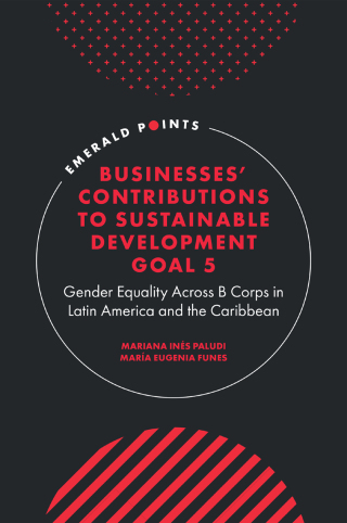 Cover image: Businesses' Contributions to Sustainable Development Goal 5 9781804554838