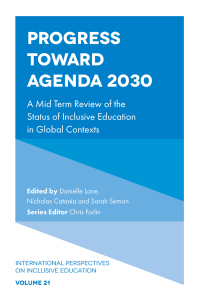 Cover image: Progress Toward Agenda 2030 9781804555095