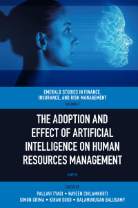 Cover image: The Adoption and Effect of Artificial Intelligence on Human Resources Management 9781804556634