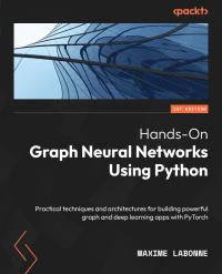Imagen de portada: Hands-On Graph Neural Networks Using Python 1st edition 9781804617526