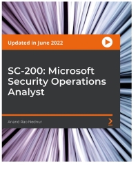 Omslagafbeelding: SC-200: Microsoft Security Operations Analyst 1st edition 9781804611777