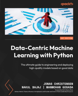 Cover image: Data-Centric Machine Learning with Python 1st edition 9781804618127