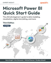 Cover image: Microsoft Power BI Quick Start Guide 3rd edition 9781804613498