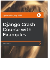 Cover image: Django Crash Course with Examples 1st edition 9781804613962