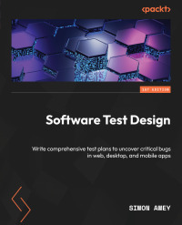 Cover image: Software Test Design 1st edition 9781804612569