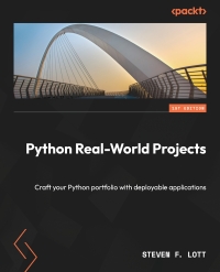 Cover image: Python Real-World Projects 1st edition 9781803246765