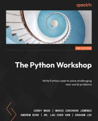 Cover image: The Python Workshop 2nd edition 9781804610619