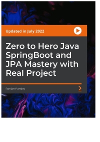Cover image: Zero to Hero Java SpringBoot and JPA Mastery with Real Project 1st edition 9781804616406