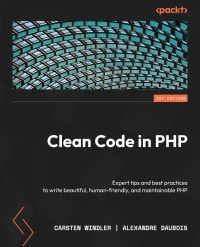 Cover image: Clean Code in PHP 1st edition 9781804613870