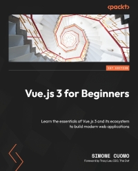 Cover image: Vue.js 3 for Beginners 1st edition 9781805126775