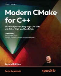 Cover image: Modern CMake for C++ 2nd edition 9781805121800