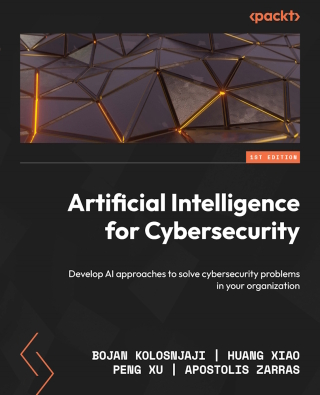 Cover image: Artificial Intelligence for Cybersecurity 1st edition 9781805124962