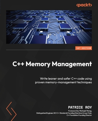 Cover image: C++ Memory Management 1st edition 9781805129806