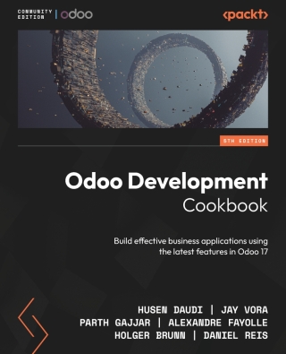 Cover image: Odoo Development Cookbook 5th edition 9781805124276