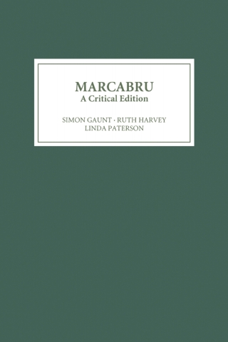 Cover image: Marcabru: A Critical Edition 9780859915748