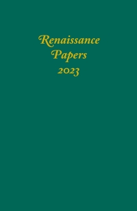 Imagen de portada: Renaissance Papers 2023 9781640141872