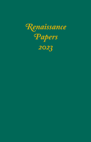 Cover image: Renaissance Papers 2023 9781640141872